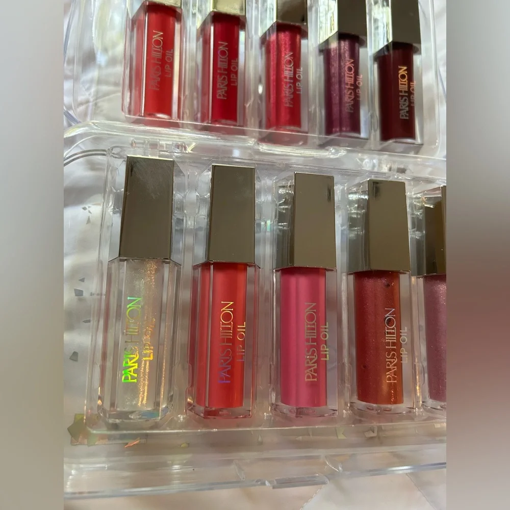 Paris Hilton Lip Oil Collection - Vibrant Shades